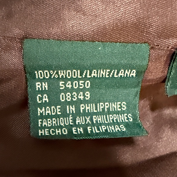 Vintage Ralph Lauren Signature blazer Brown Plaid size 8 women’s 100%wool - Picture 7 of 14